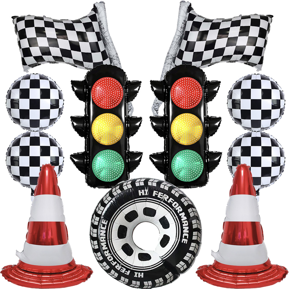 Lighting Mcqueen Birthday Decor - Dekoracje na przyjęcie urodzinowe z motywem