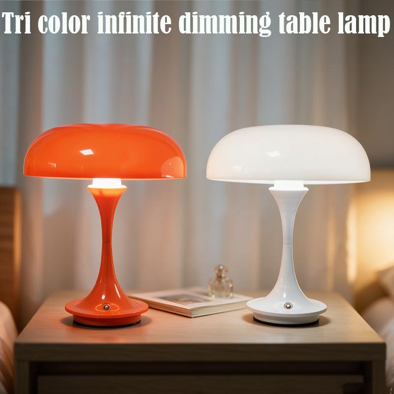 Mushroom Table Lamp - Retro lampa stołowa w kształcie grzyba,