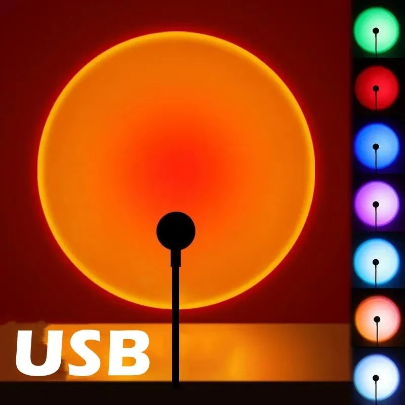 Lampa projekcyjna USB Sunset R – Sunset Lamp Projection recenzja i cena