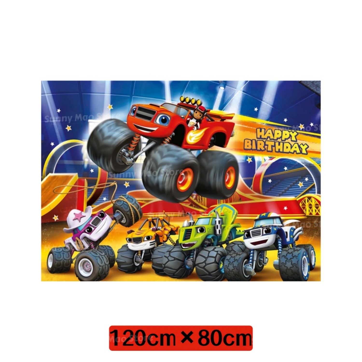 Zestaw dekoracji na urodziny w – Lighting Mcqueen Birthday Decor recenzja i cena