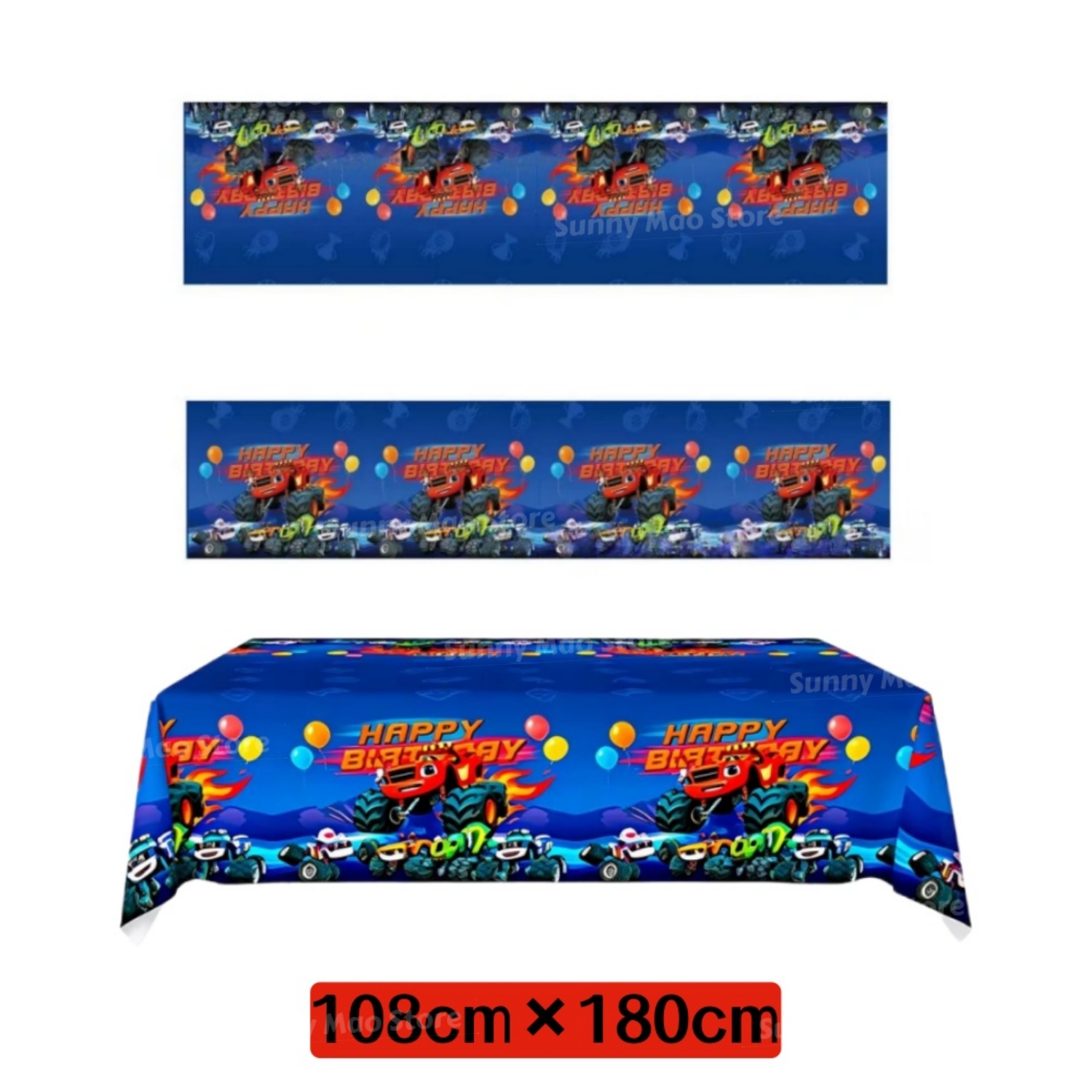 Zestaw dekoracji na urodziny w – Lighting Mcqueen Birthday Decor recenzja i cena