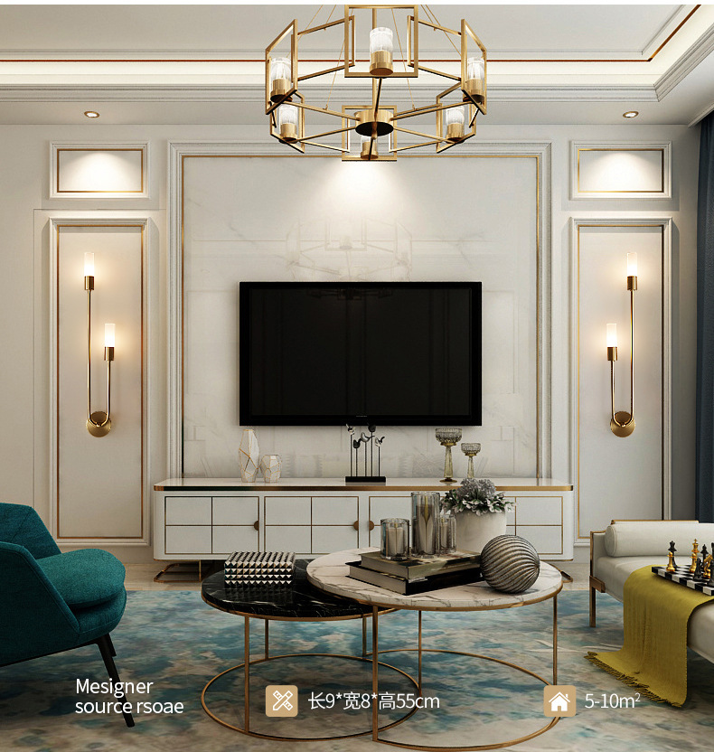 Retro Tło Salon Korytarz Sypia – Lighting Decoration recenzja i cena