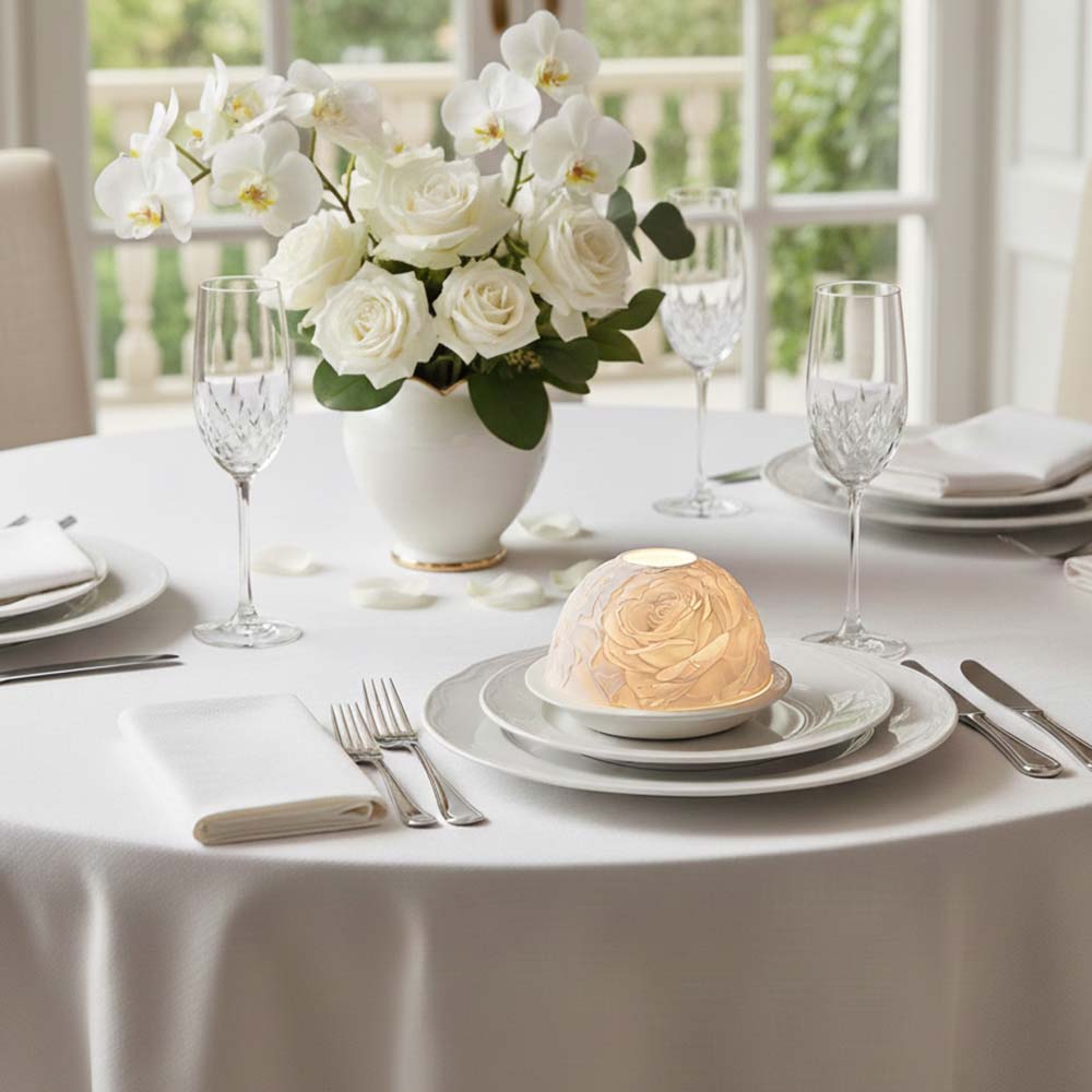 Elegancki porcelanowy świeczni – Lighting Decoration For Wedding recenzja i cena