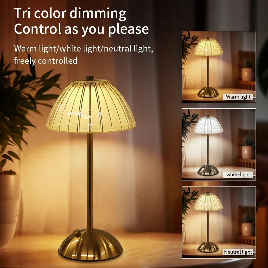 USB akumulatorowa lampa stołow – Mushroom Table Lamp recenzja i cena