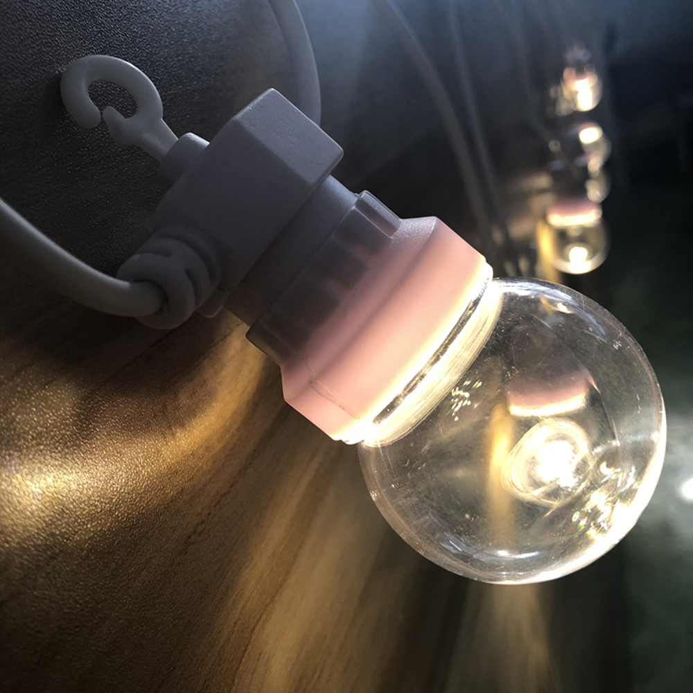 Lampki sznurkowe IP65 G50 Biał – String Light Outdoor recenzja i cena