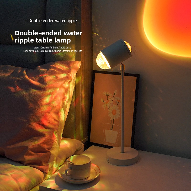Dynamiczna, obrotowa lampa biu – Sunset Lamp Projection recenzja i cena