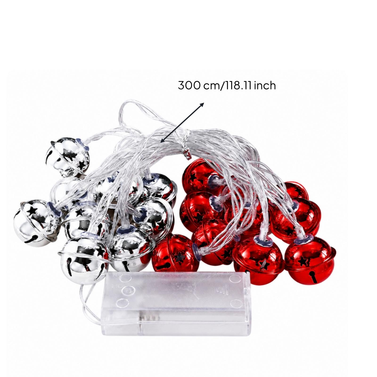 Urocze lampki LED z dzwoneczka – Pendant Lighting Christmas Decor recenzja i cena