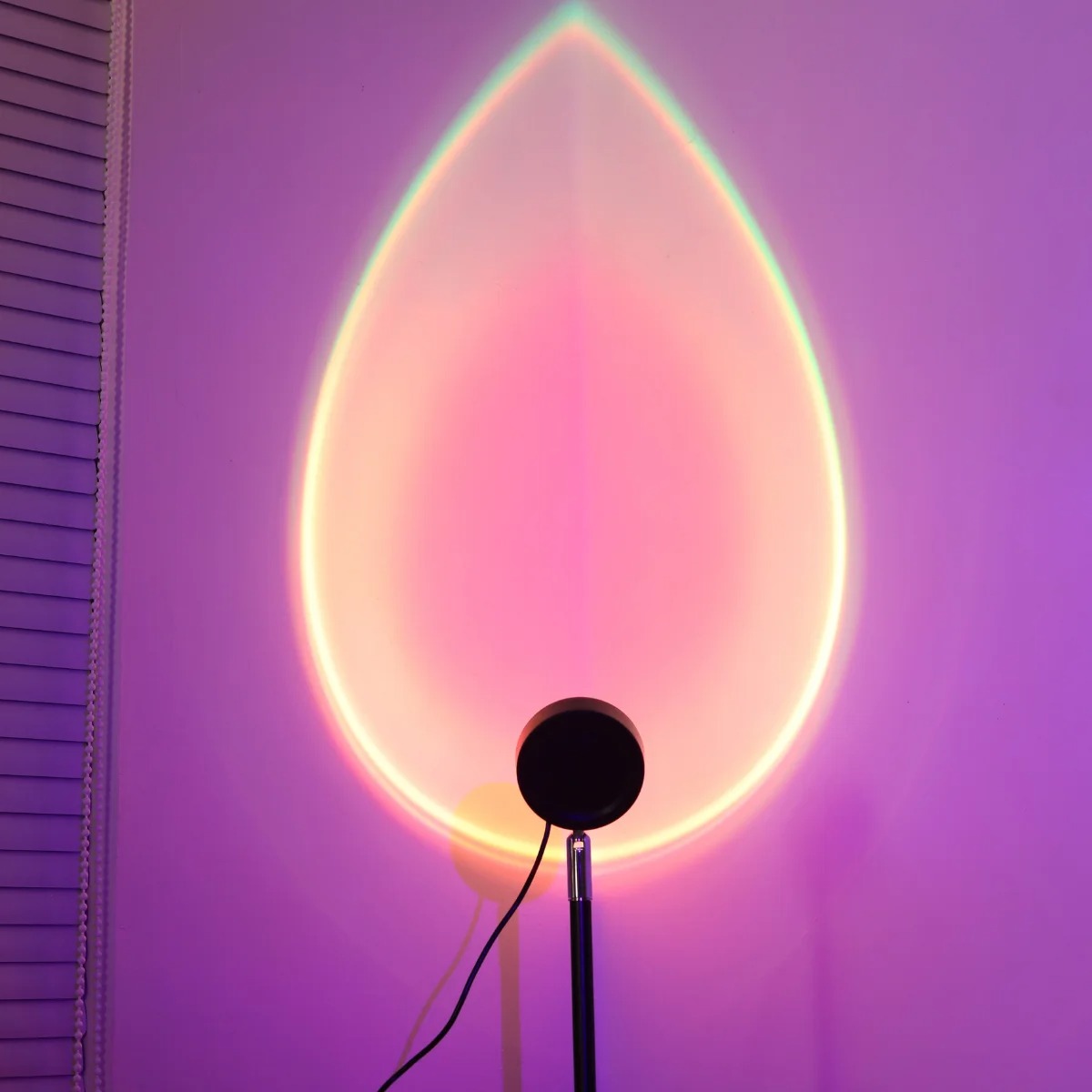 Lampa projekcyjna z efektem za – Sunset Lamp Projection recenzja i cena