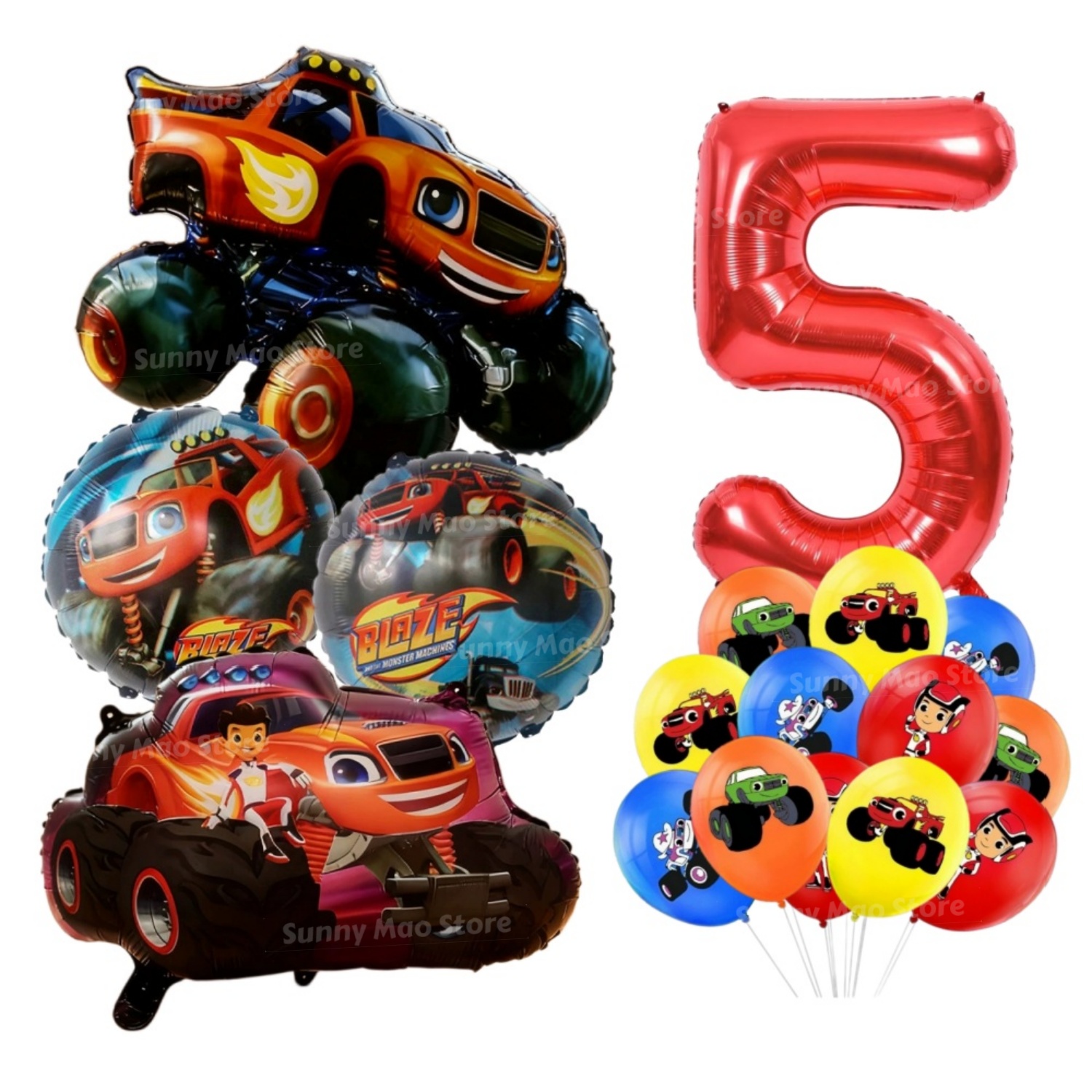 Dekoracje na przyjęcie urodzin – Lighting Mcqueen Birthday Decor recenzja i cena
