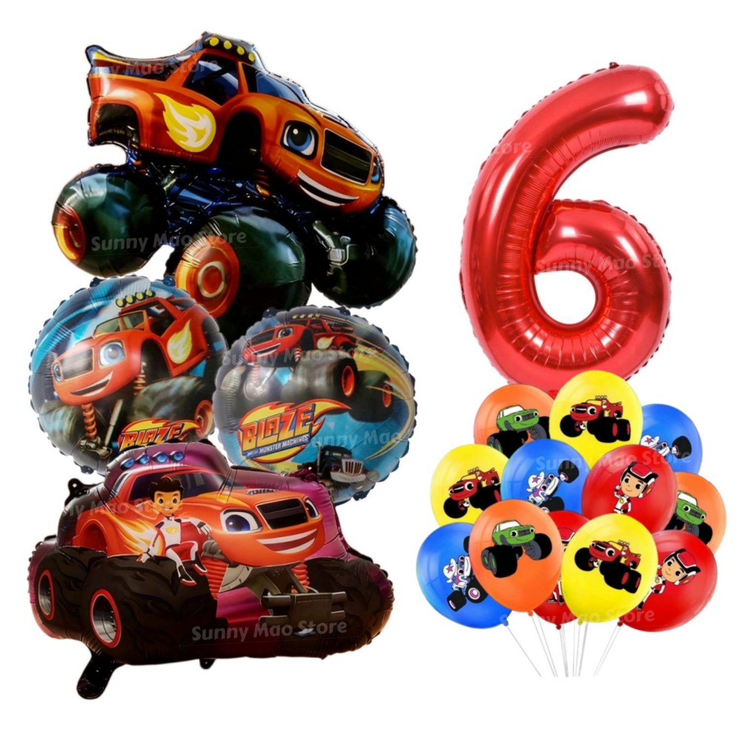 Dekoracje na przyjęcie urodzin – Lighting Mcqueen Birthday Decor recenzja i cena