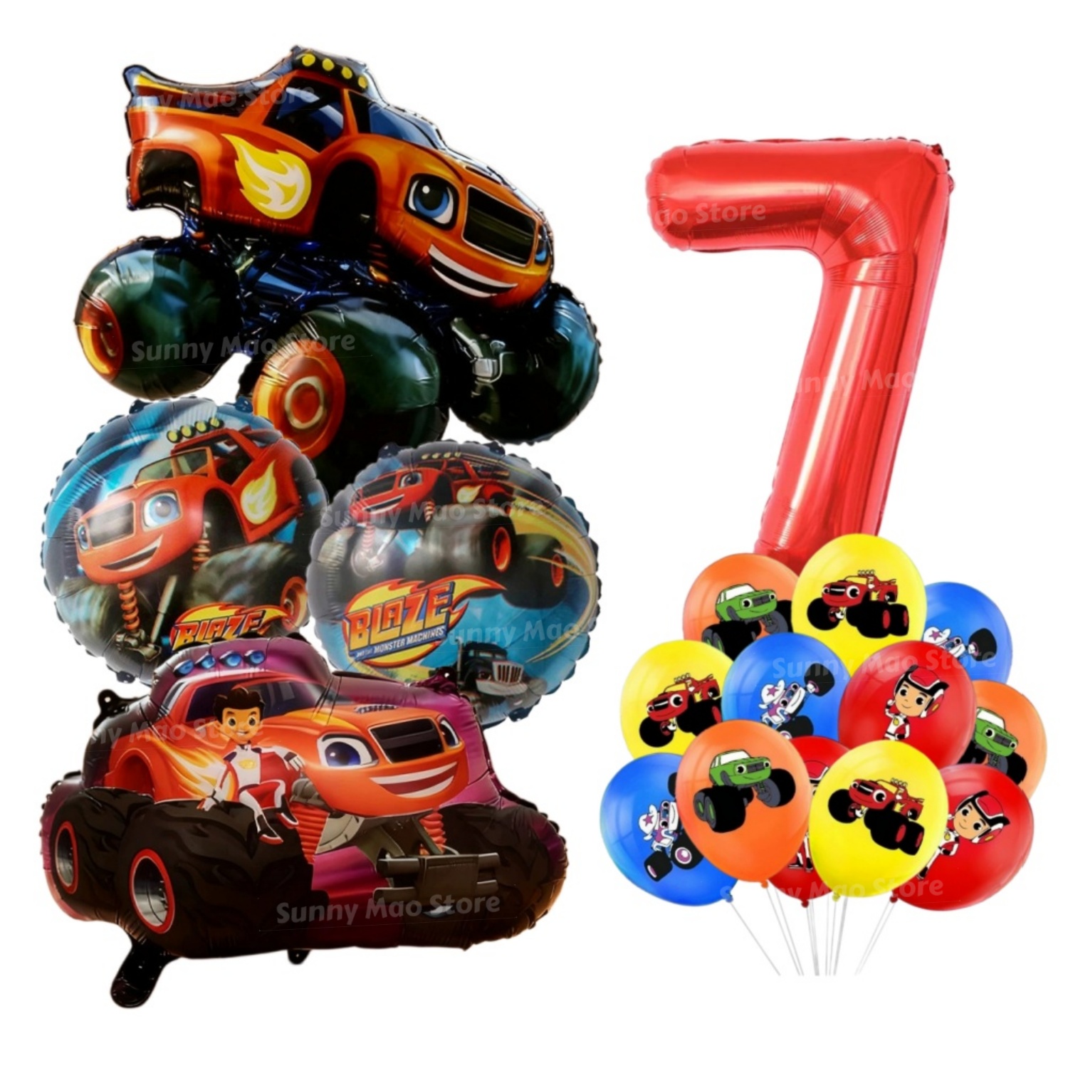 Dekoracje na przyjęcie urodzin – Lighting Mcqueen Birthday Decor recenzja i cena