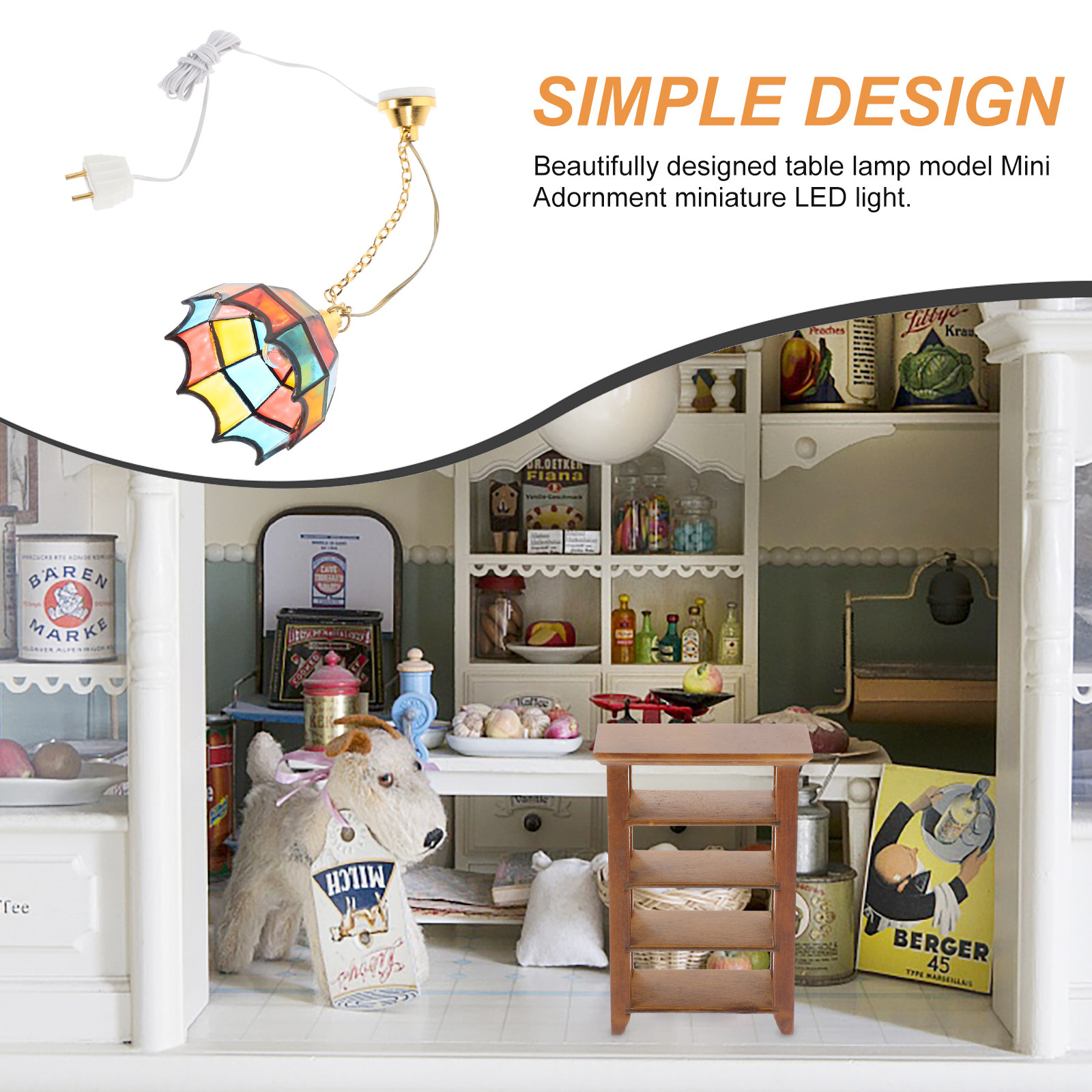 Miniaturowa lampa do domku dla – Pendant Lighting Christmas Decor recenzja i cena