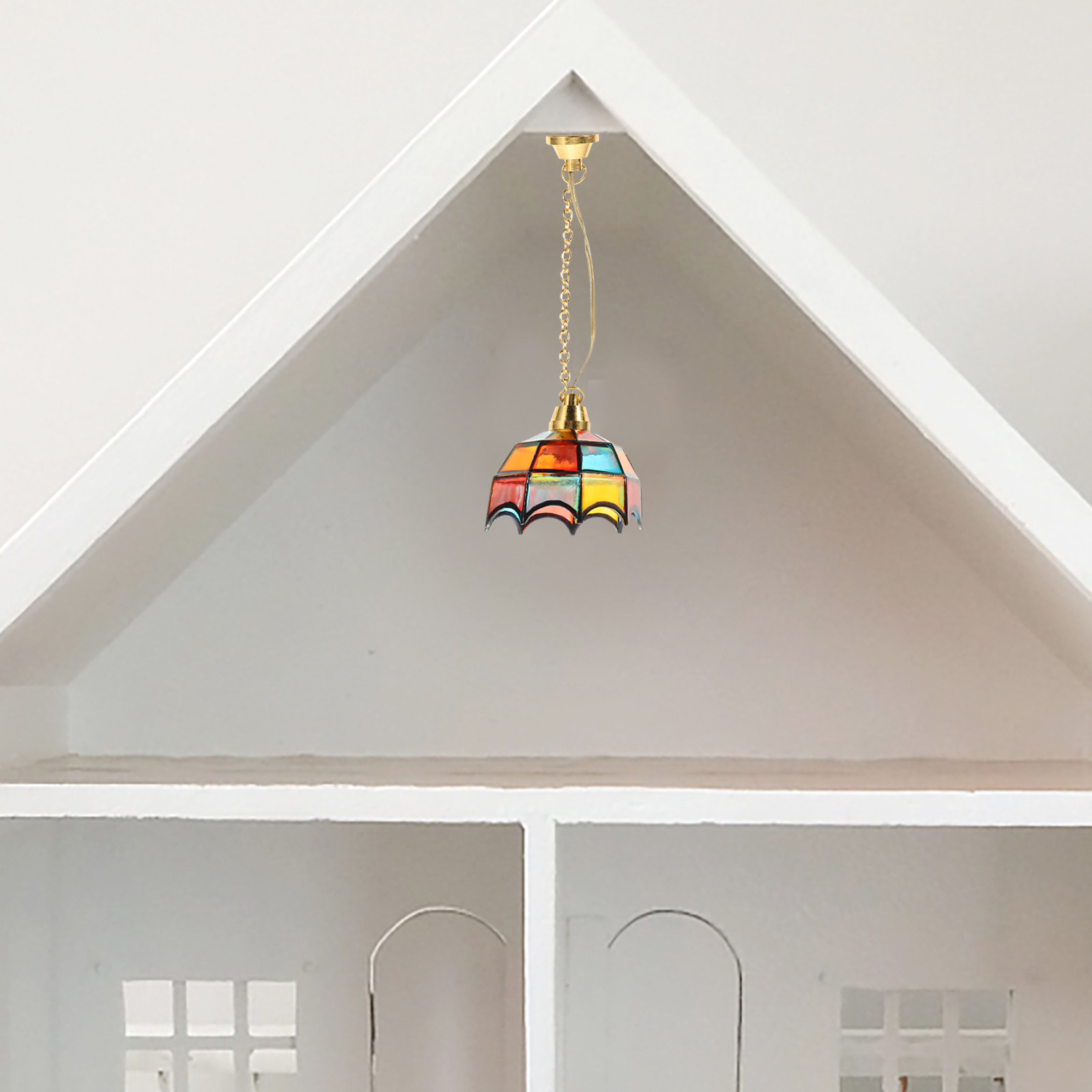 Miniaturowa lampa do domku dla – Pendant Lighting Christmas Decor recenzja i cena