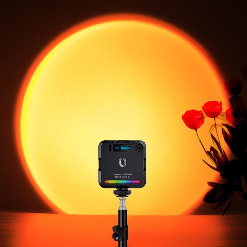 Lampa RGB Sunset, lampa wideo  – Sunset Lamp Projection recenzja i cena