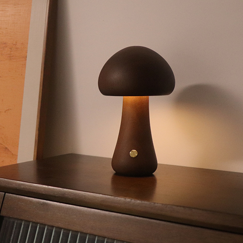 Lampka nocna LED w kształcie g – Mushroom Table Lamp recenzja i cena