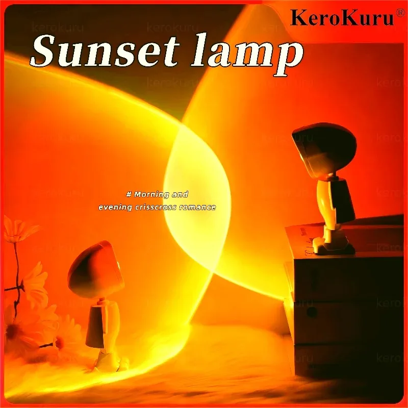 KFV Sunset Astronaut Robot Rai – Sunset Lamp Projection recenzja i cena