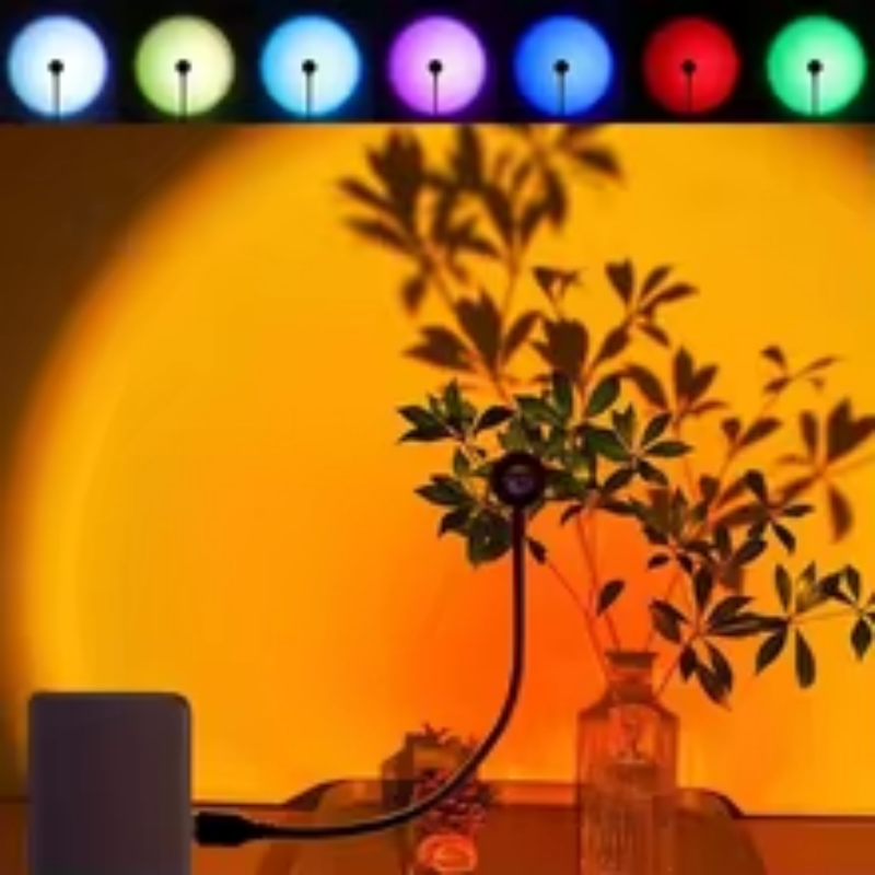 Lampa projekcyjna zachodzącego – Sunset Lamp Projection recenzja i cena