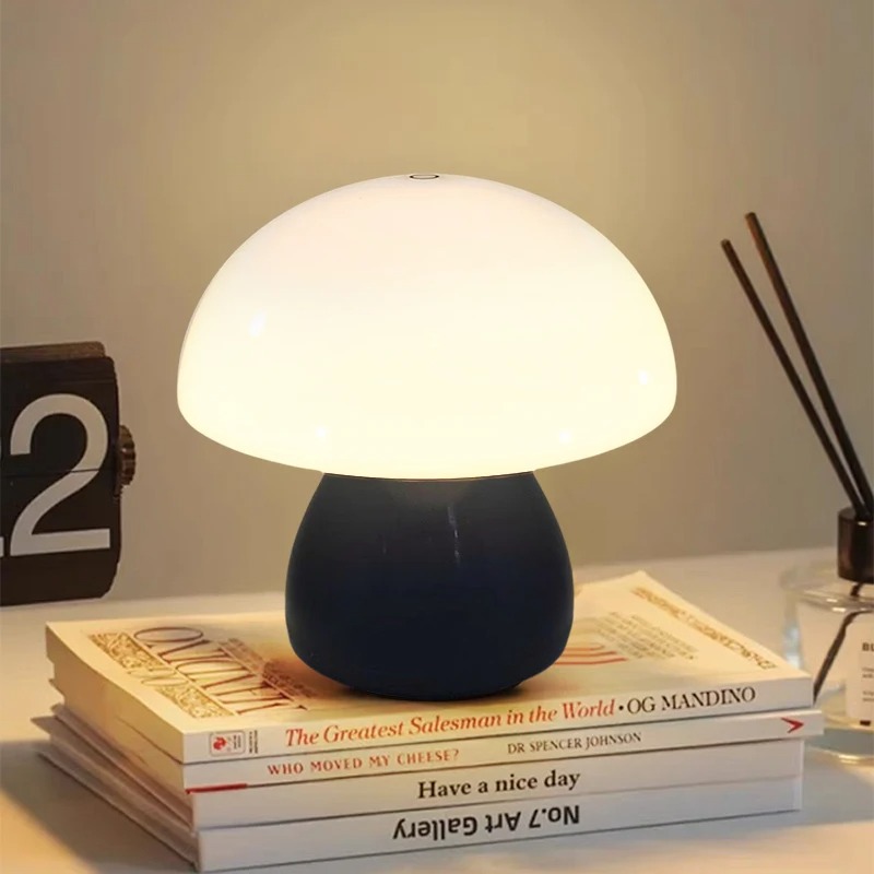 Lampa stołowa LED w kształcie  – Mushroom Table Lamp recenzja i cena