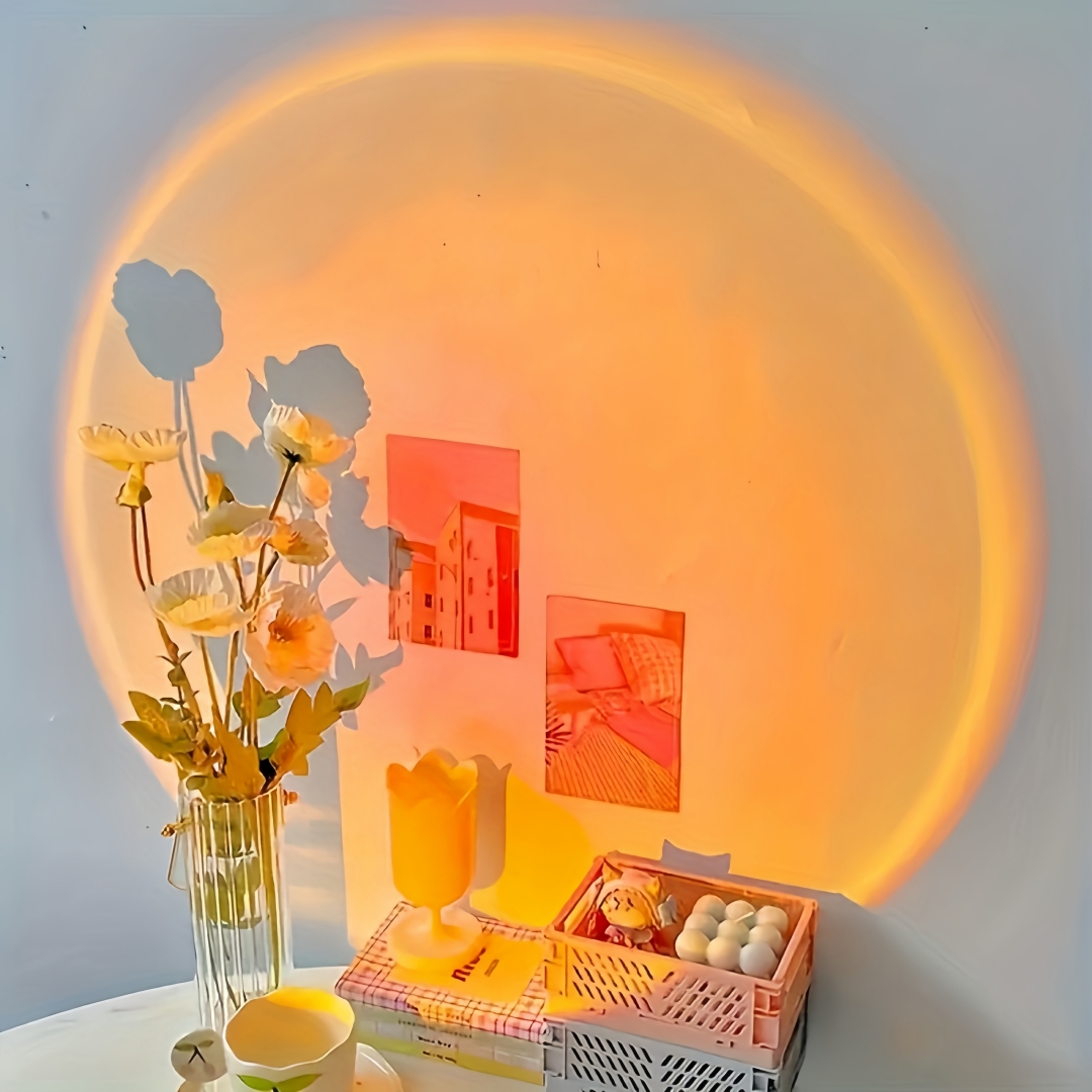 16-kolorowa lampa projekcyjna  – Sunset Lamp Projection recenzja i cena