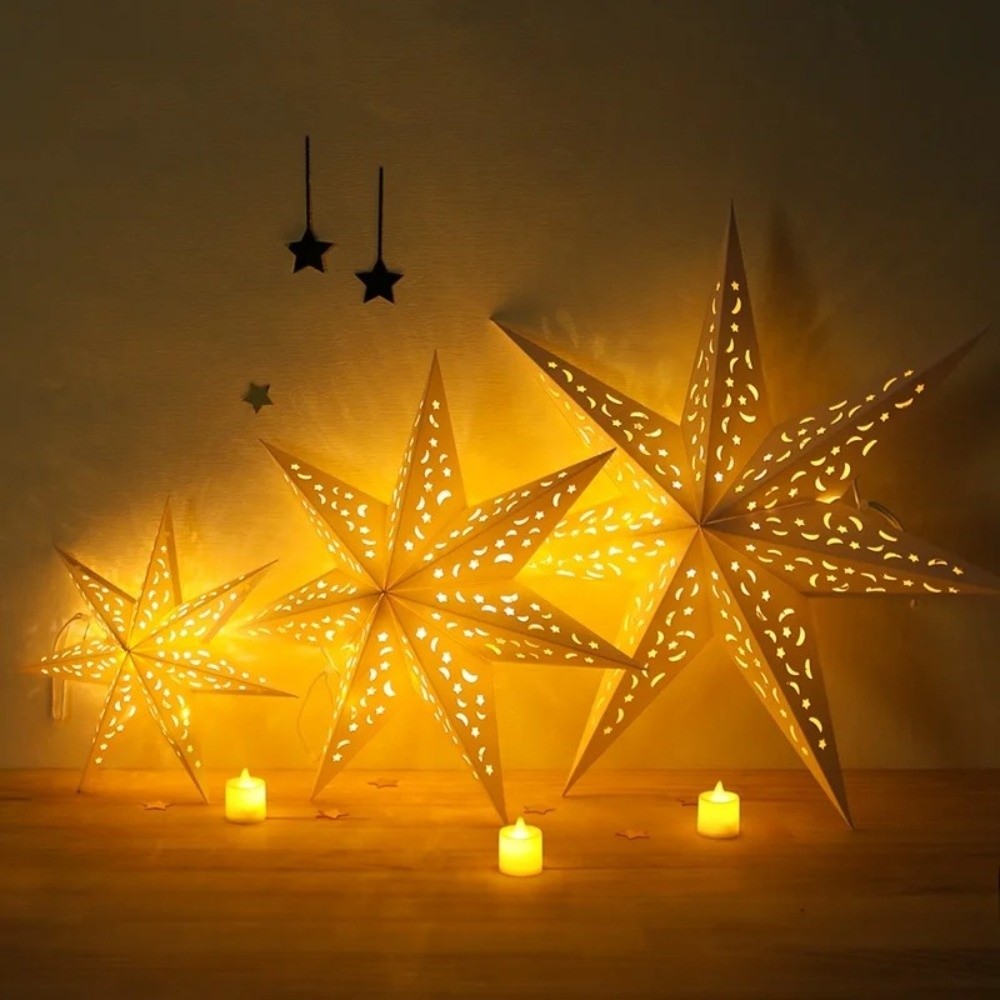 Noworoczne dekoracje, ażurowe  – Pendant Lighting Christmas Decor recenzja i cena